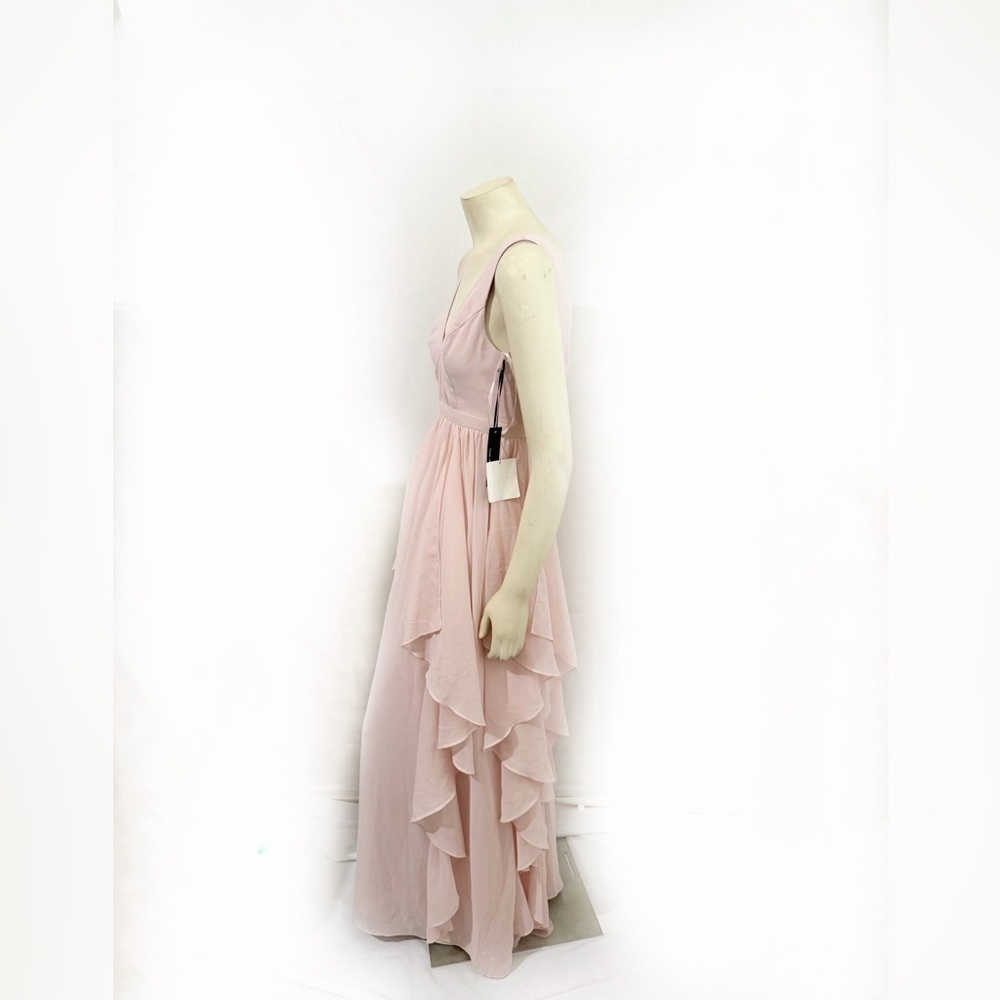 Lulus Sleeveless Ruffled Maxi Dress Size XS - Picture 5 of 10